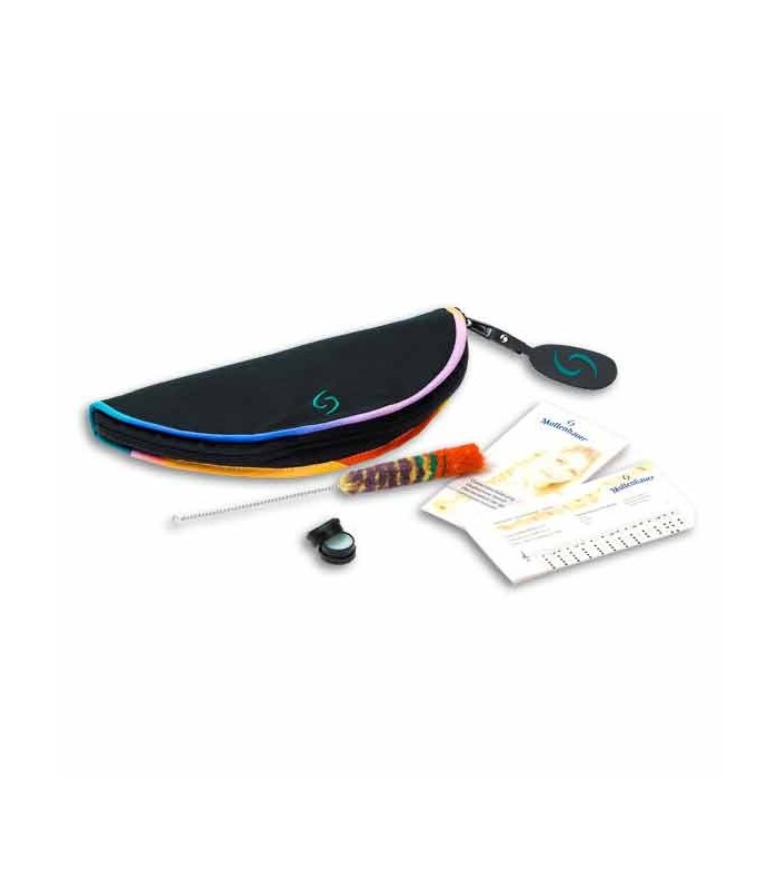 Bag and accessories of soprano recorder Mollenhauer 1003