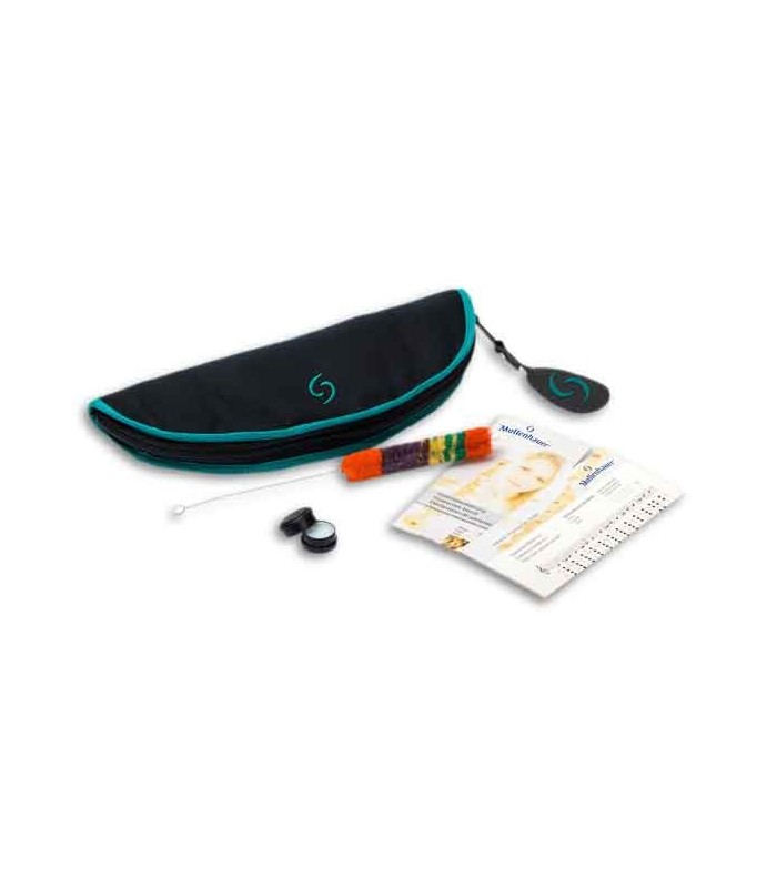 Mollenhauer Recorder 4119B Dream Soprano Pearwood Blue Barroque