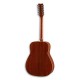 Back of guitar Yamaha FG820 12 strings Natural
