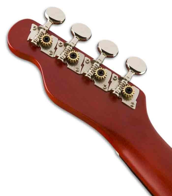 Tuning machines of ukulele soprano Fender Venice Cherry
