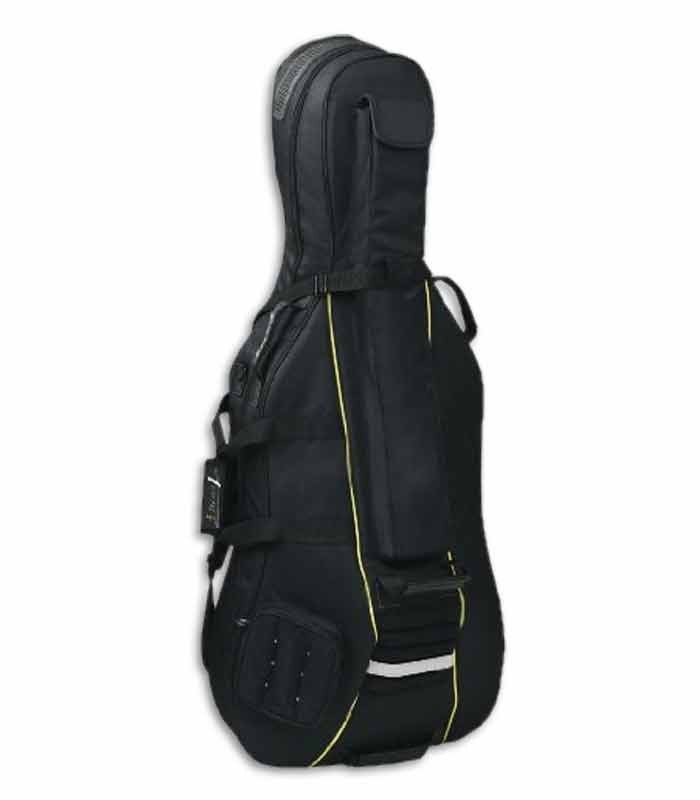 Turtle Padded Cello Bag CS25 3/4 with wheels
