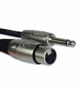 Schulz Microphone Cable MIK 3 Canon Jack Black 3M
