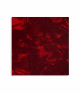 Ortolá Pickguard 7495 14 x 14 cm Red Imitation Mother of Pearl