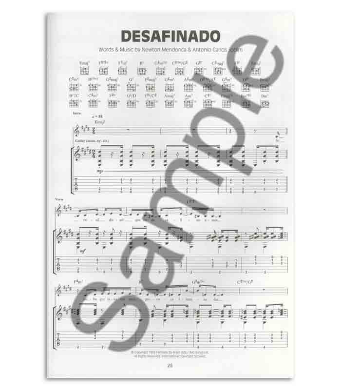 Book Bossa Nova Guitar Antologia AM1004443