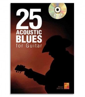 25 Acoustic Blues for Guitar Michael Bratton