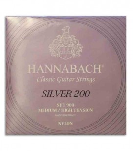 Hannabach Classical Guitar String Set E900 MHT Nylon Medium High Tension