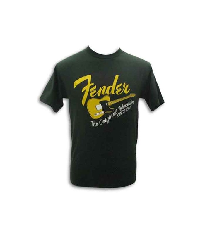 Fender T-Shirt Telecaster da Uomo in Verde 