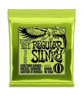 Electric Guitar String Set Ernie Ball 2221 010 to 04
