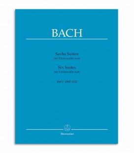 Cover of book 6 Suites for Cello Solo 
