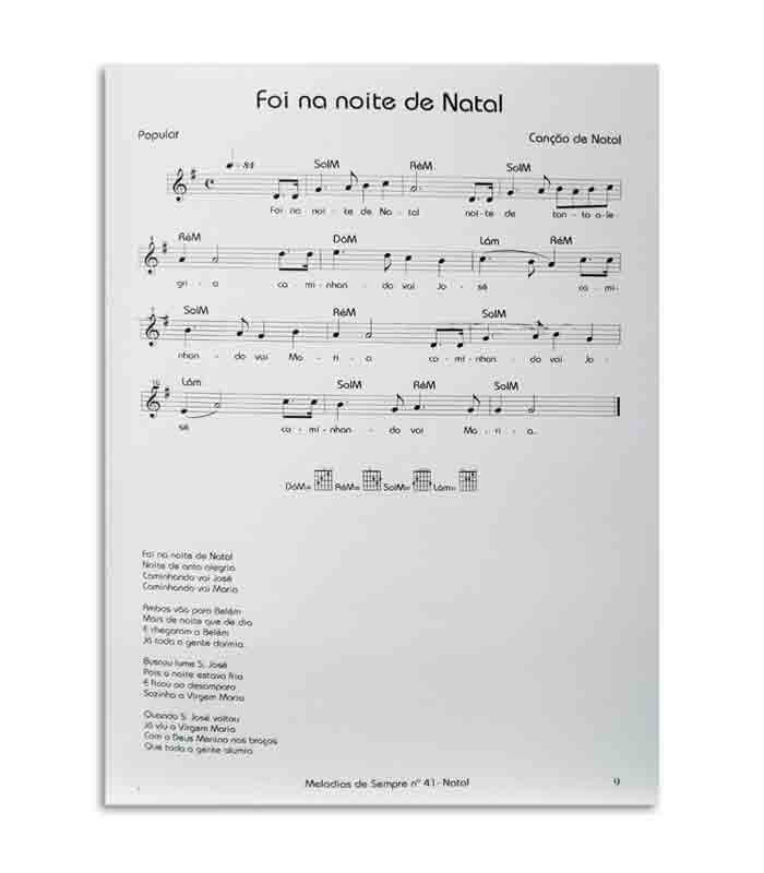 Book Melodias de Sempre Canções de Natal 41