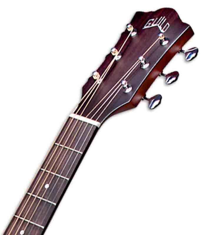 Head of guitar Guild Jumbo Junior Natural