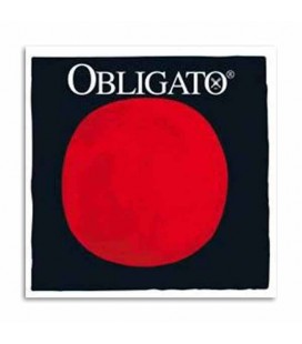 Pirastro Violin Strings Set Obligato 411022 4/4 with Ball End
