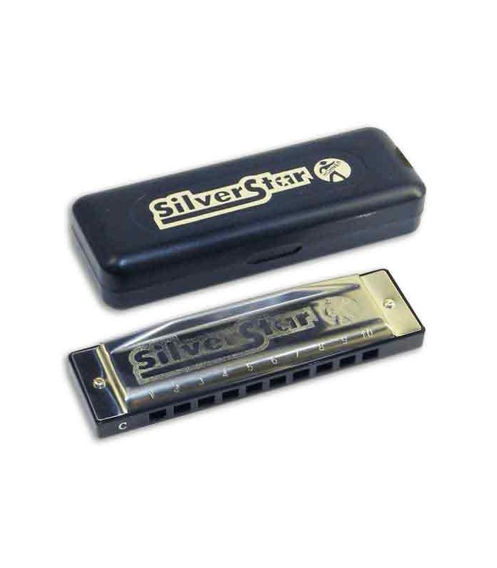 Hohner Harmonica Silver Star in C 504 20 C
