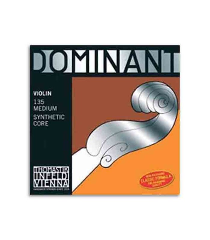 Pacakge of string set for violin Thomastik Dominant 135