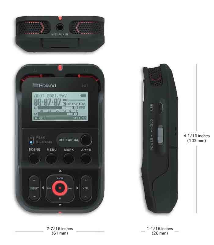 Roland Portable Recording R 07