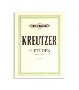 Kreutzer 42 Studies for Violin Peters