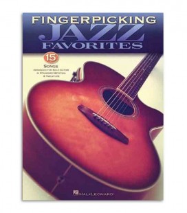 Music Sales Book Fingerpicking Jazz 15 Songs HL00699844