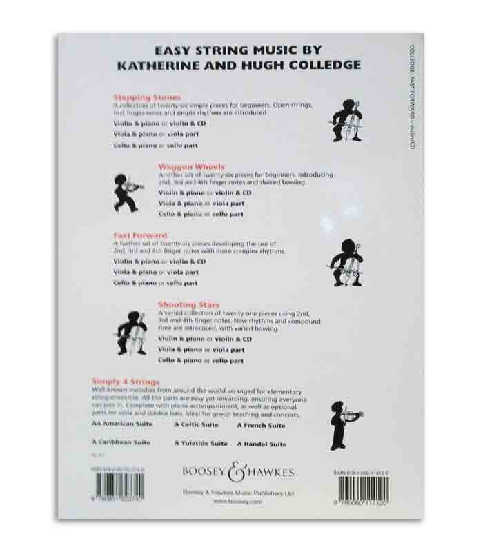 Book Colledge Fast Forward 21 Violin Pieces with CD