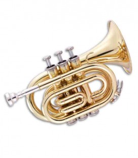Pocket Trumpet John Packer JP159 B Flat Golden with Case