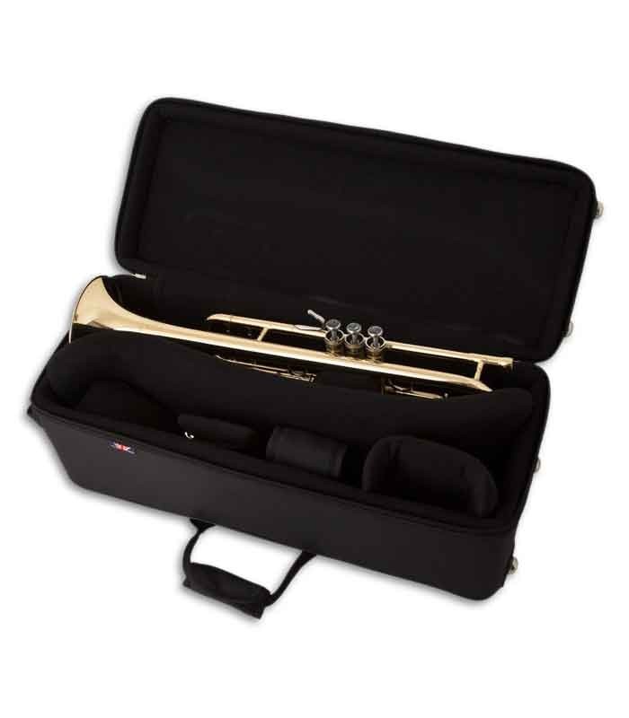Photo of the John Packer Trumpet JP251SW open case