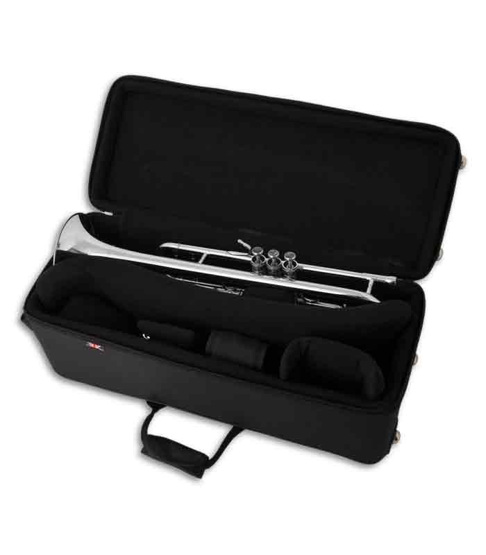 Photo of the John Packer Trumpet JP251SWS open case