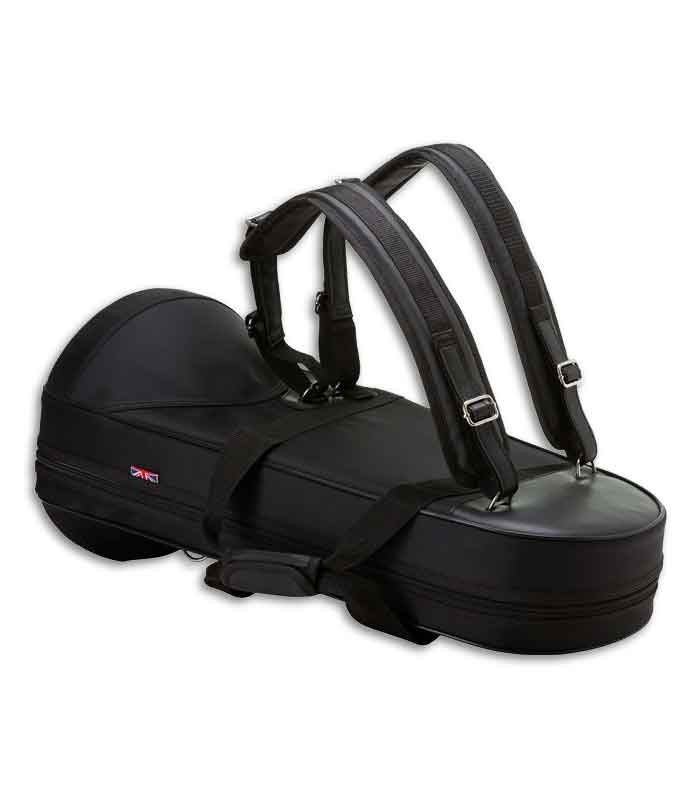 Photo of the John Packer Flugelhorn JP275SW case with straps