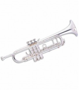 John Packer Trumpet JP251SWRS B Flat Silver Plated and Rose Brass with Case