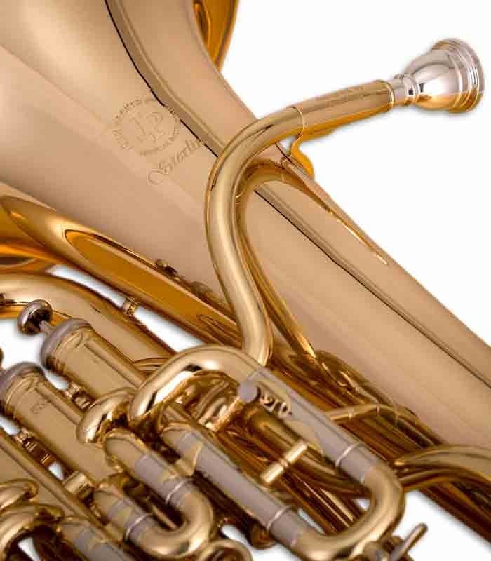 Photo detail of the John Packer Euphonium JP374LT Sterling Mouthpiece