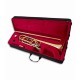 Photo of the John Packer Bass Trombone JP232 inside the case