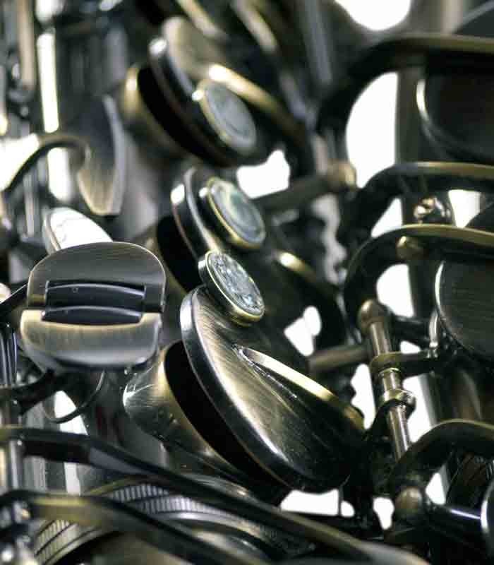 Photo detail of the John Packer Alto Saxophone JP045S keys