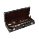 Photo of the John Packer Bass Clarinet JP222 inside the case