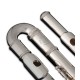 Photo detail of the John Packer Flute JP011CH curved and straight mouthpiece