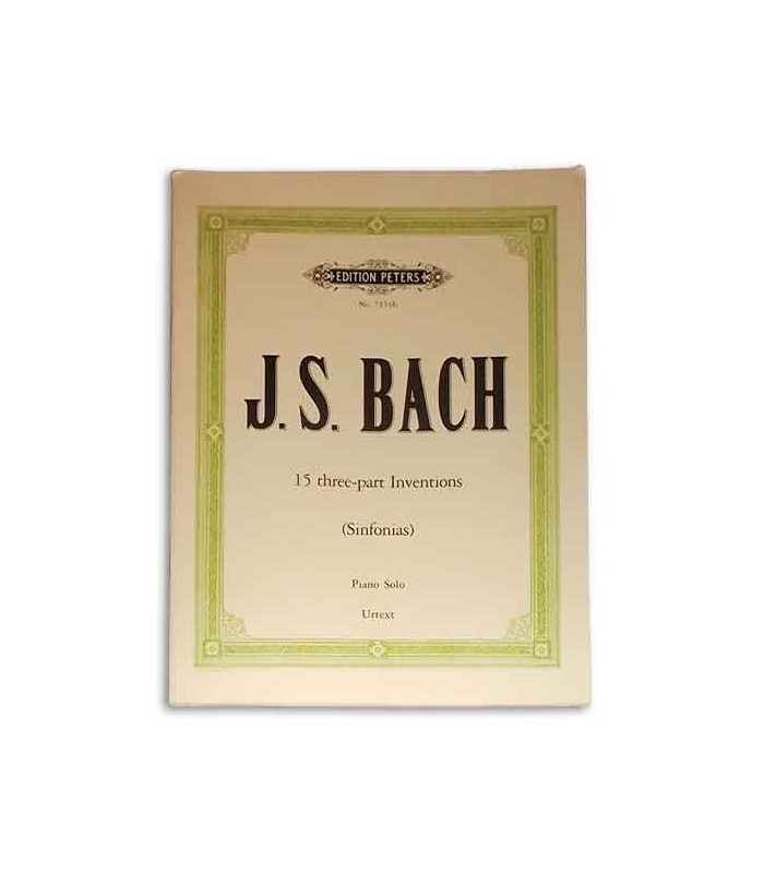 Bach 15 3 Part Inventions Edition Peters