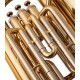 Photo of the John Packer Compact Tuba JP078 pistons