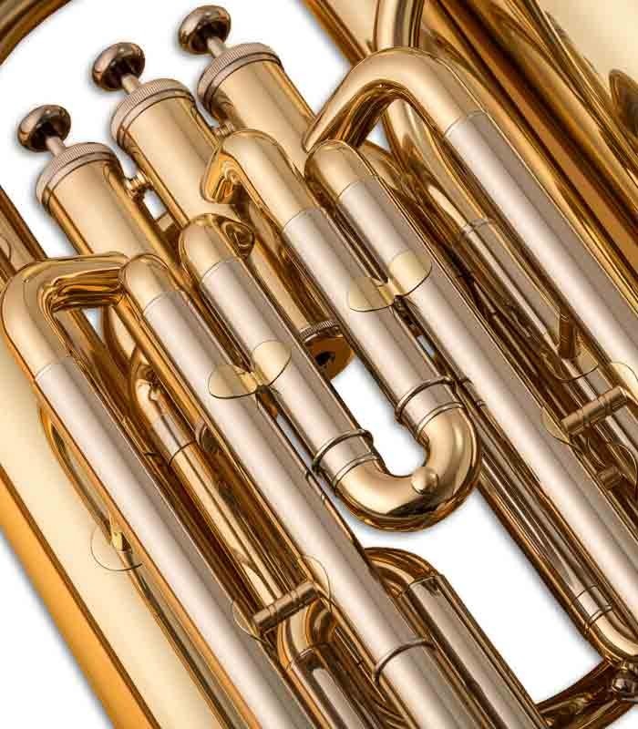 Photo of the John Packer Compact Tuba JP078 pistons