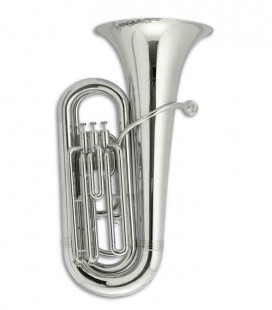 John Packer Compact Tuba JP078S B Flat Silver Plated with Case