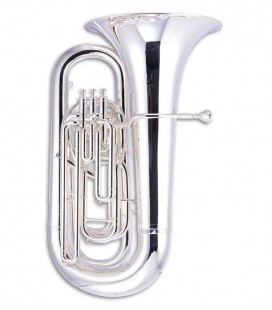 John Packer Tuba JP378S Sterling B Flat Silver Plated with Case