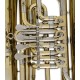 Photo detail of the John Packer Tuba JP379B Sterling valves