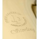 Photo detail of the logo on the John Packer Tuba JP379B Sterling