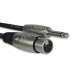 Cable Schulz Mik 6 for Microphone Mik 6 Canon Jack Black with 6M