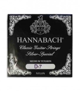 Hannabach Classical Guitar String 8157ZMT Seventh D Nylon