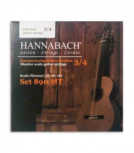 Hannabach Classical Guitar String Set 890MT Medium Tension 3/4
