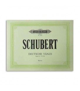 Schubert Opus 33 Deutche Taenze Edition Peters