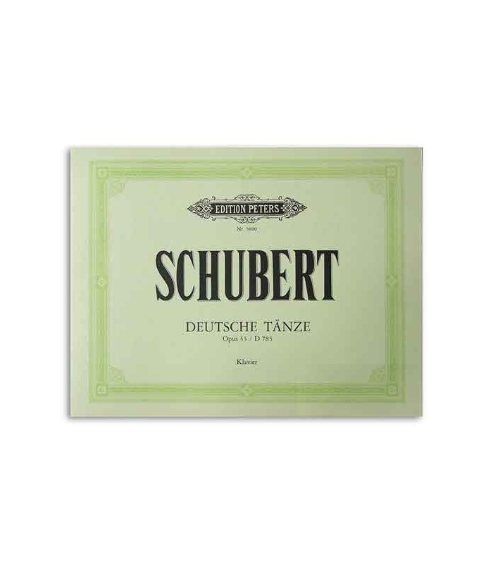 Cover of book German Dances Opus 33 Schubert 