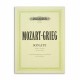 Mozart Grieg Sonata in G K283 Arrangemnts 2 Pianos Peters