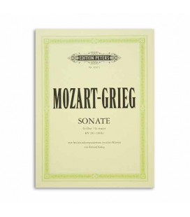 Mozart Grieg Sonata in G K283 Arrangemnts 2 Pianos Peters