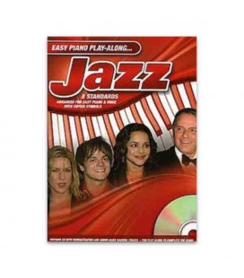 Cover of book Easy Piano Play Along Jazz