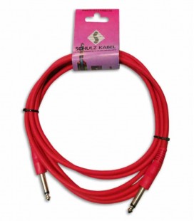 Cable for Guitar Schulz BWA 3 Black or Red 3M