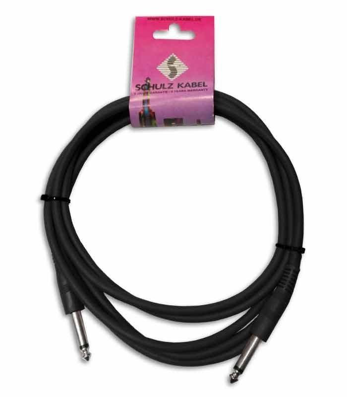 Cable for Guitar Schulz BWA 3 Black or Red 3M