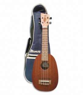 Photo of ukulele VGS Pineapple Manoa Kaleo with bag